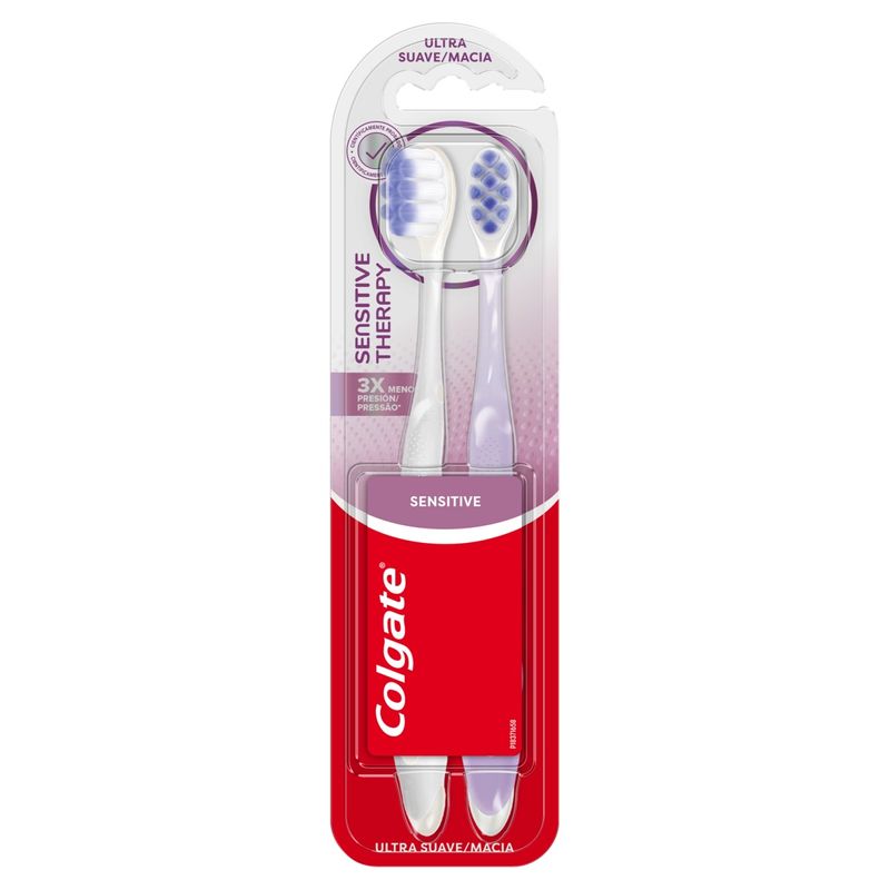 Escova Dental Ultramacia Colgate Sensitive Therapy 2 Unidades