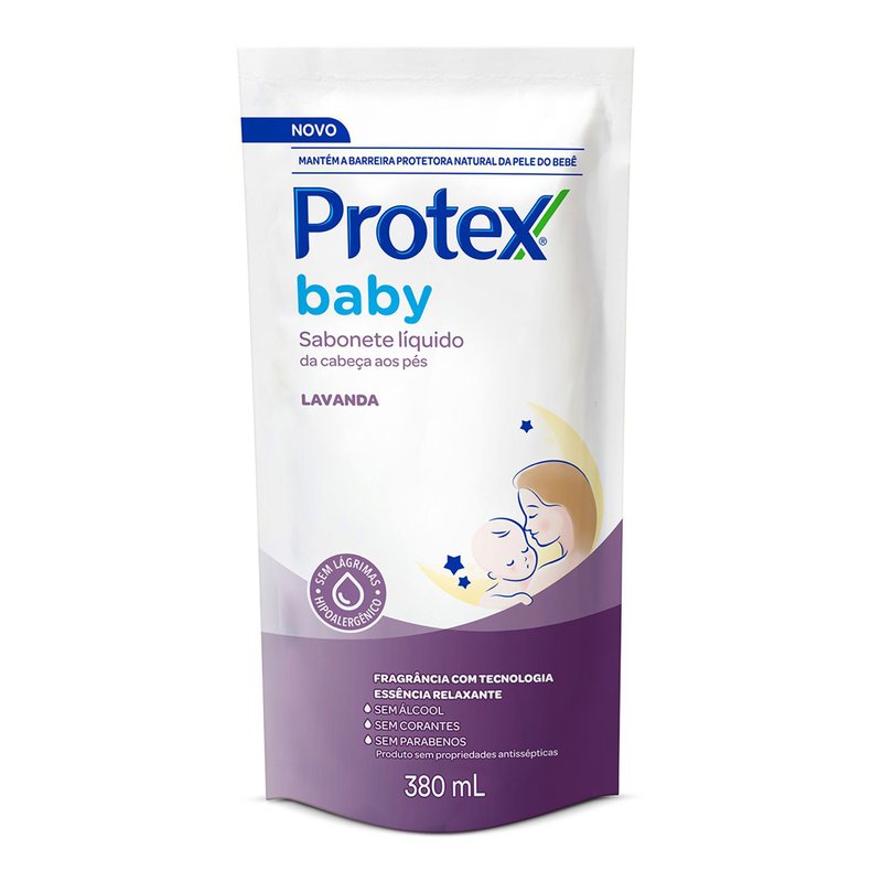 Sabonete Liquido Protex Baby Lavanda Refil 380ml