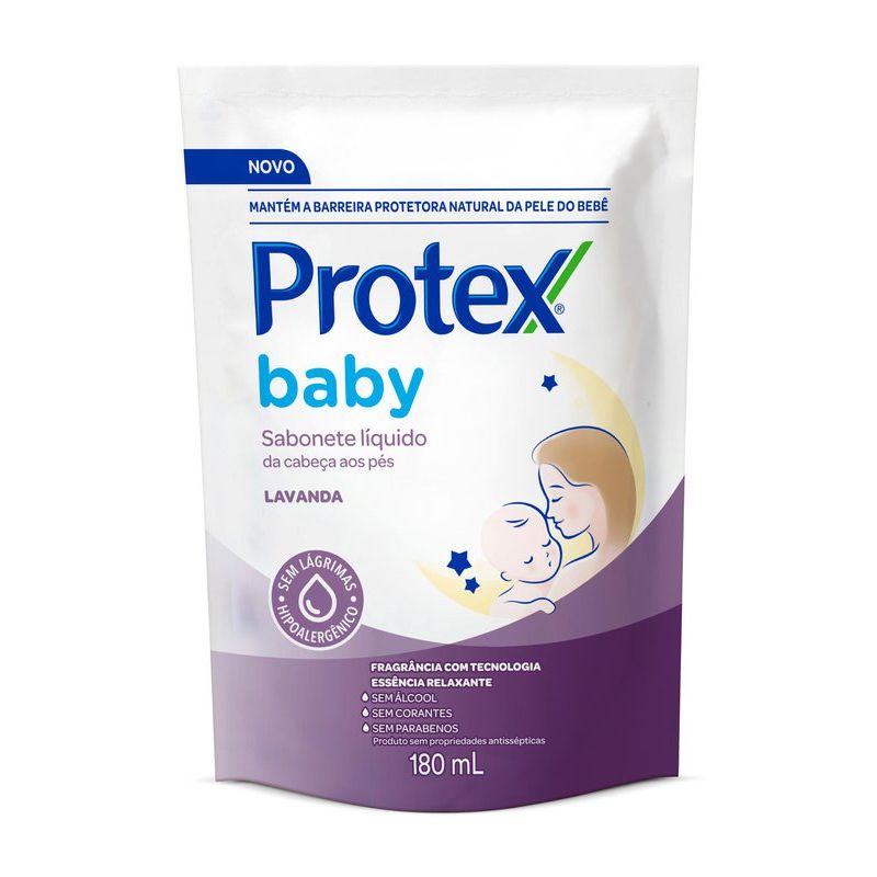 Sabonete Liquido Protex Baby Lavanda Refil 180ml