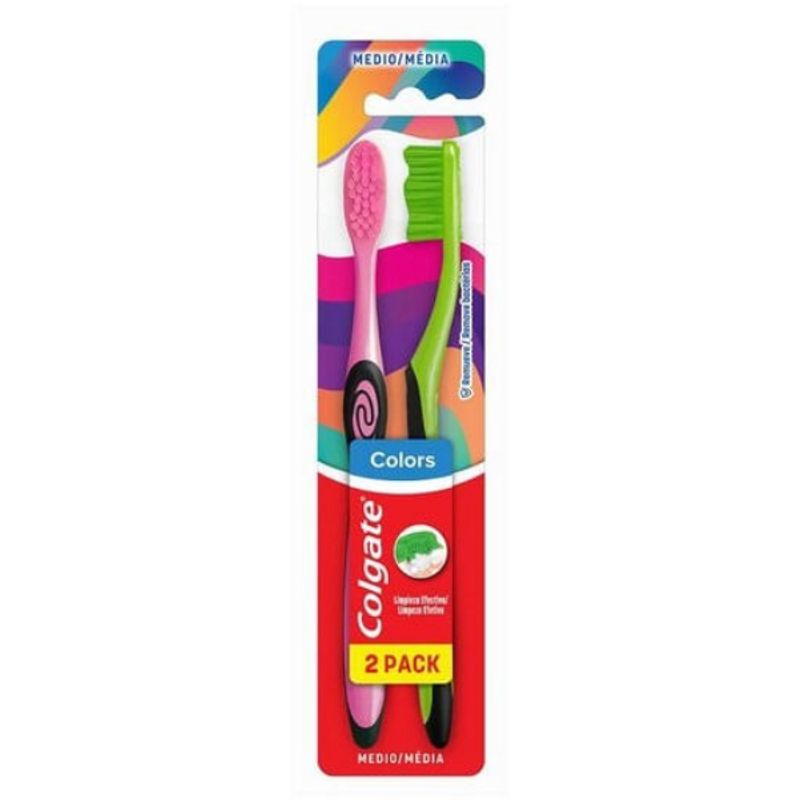 Escova Dental Twister Colgate Fresh Media 2 Unidades