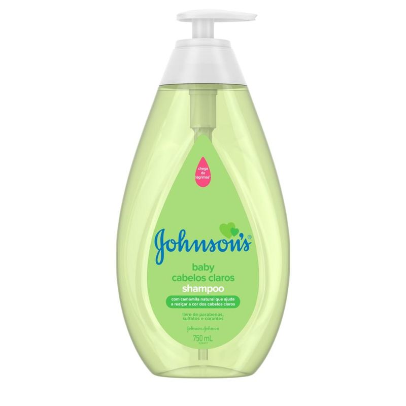 Shampoo J&J Baby Cabelos Claros 750ml