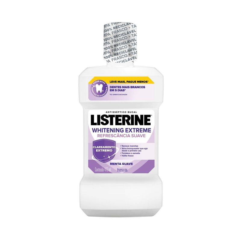 Listerine Antisséptico Whitening Extreme 473ml