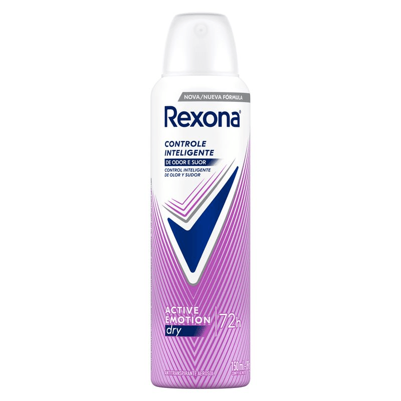 Rexona Feminino Aerossol Active Emotion 150ml