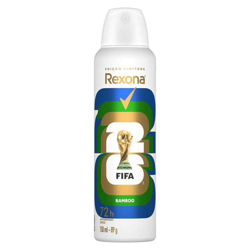 Rexona Aerossol Bamb E Aloe Vera 90g
