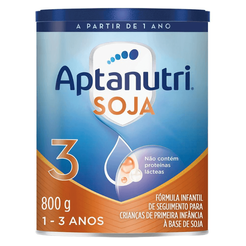 Formula Infantil De Seguimento Para Criancas De Primeira Infancia A Base De Soja Aptanutri Soja 3 Lata 800g