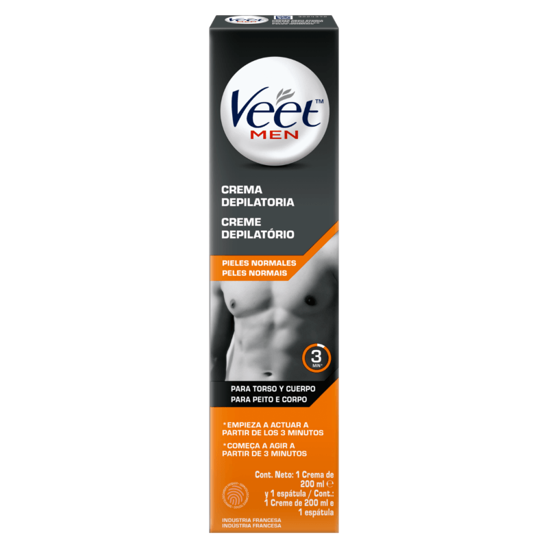Creme Depilatorio Veet Masculino 200ml
