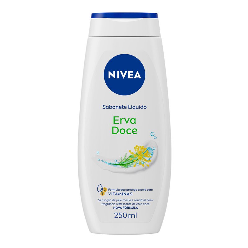Sabonete Liquido Erva Doce Nivea 250ml
