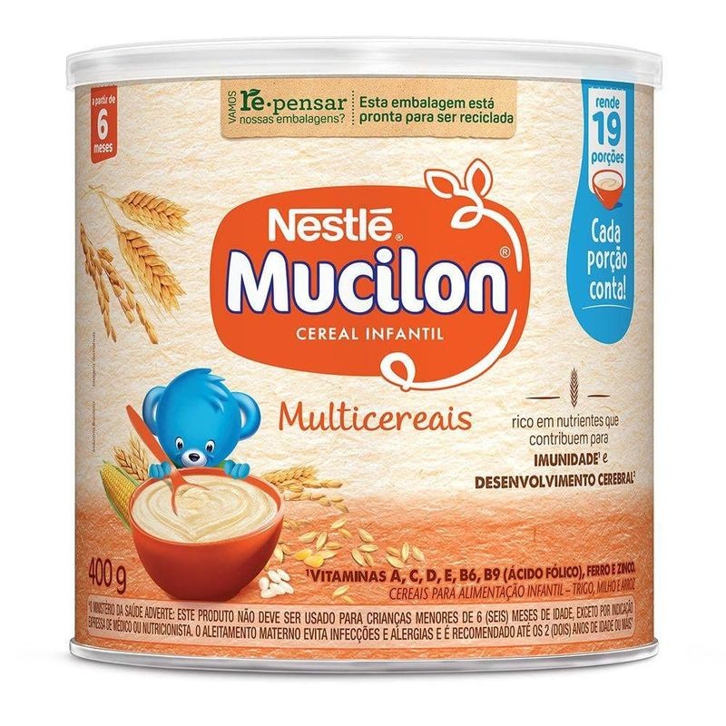 Mucilon Multicereais 400g