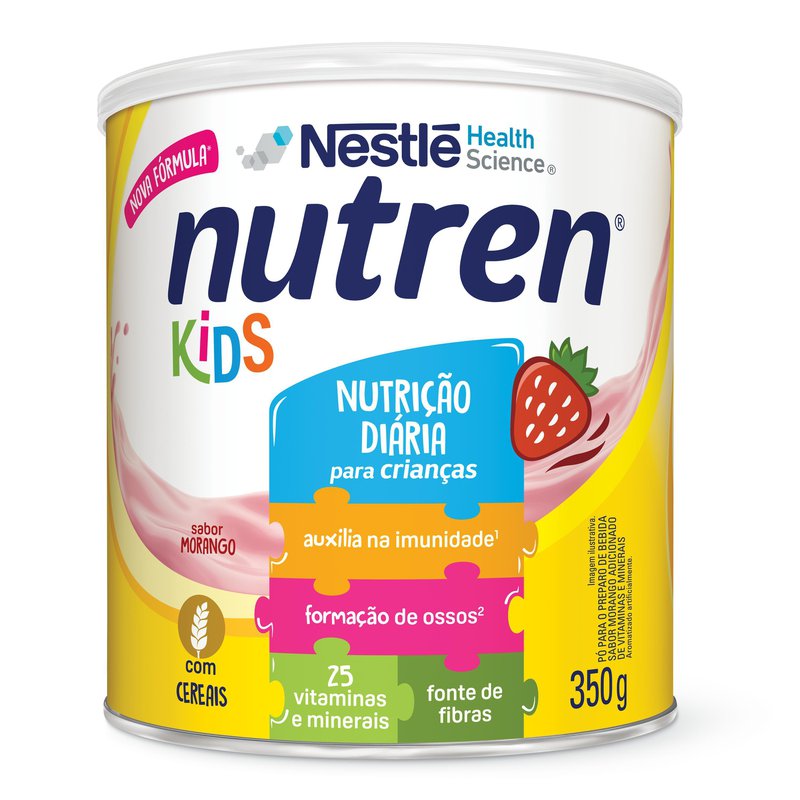 Nutren Kids Pó Morango 350g
