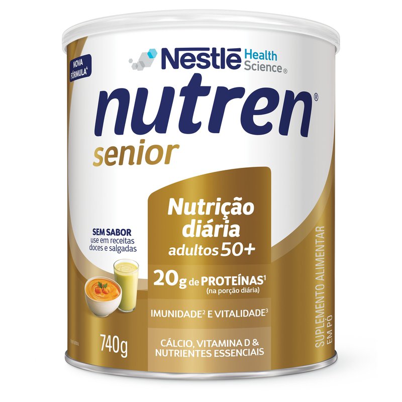 Nutren Senior Pó Sem Sabor 740g