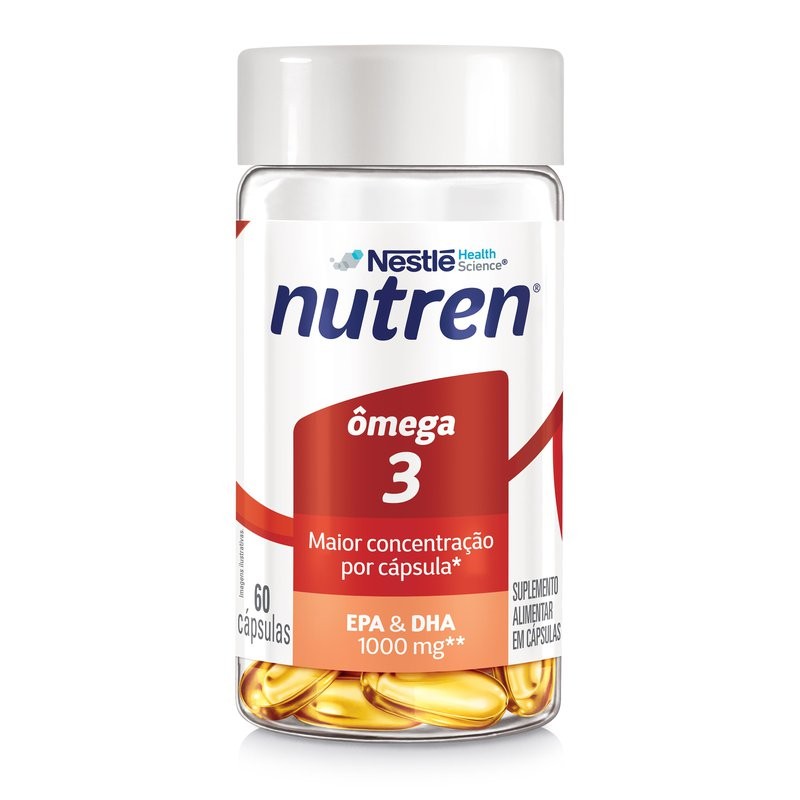 Suplemento Alimentar Nutren Omega 3 c/60 Capsulas
