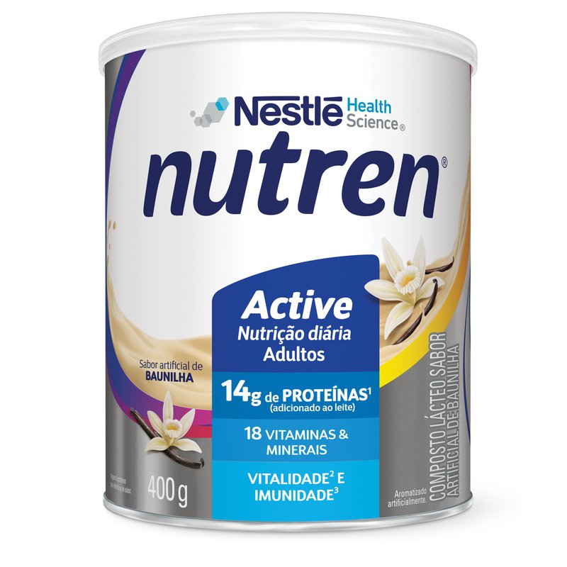 Nutren Active Pó Baunilha 400g