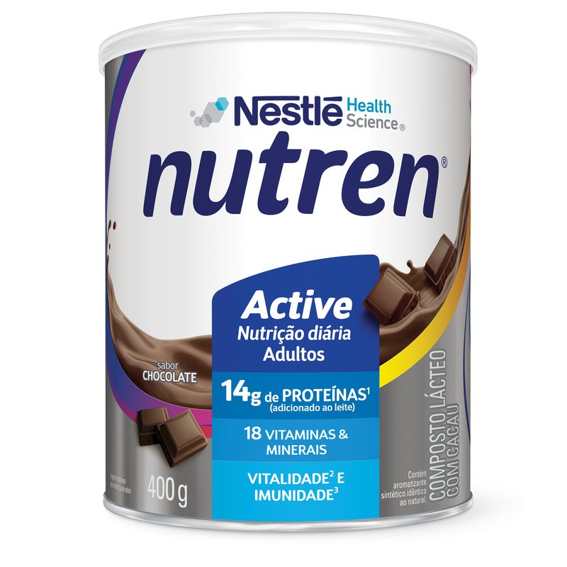 Nutren Active Pó Chocolate 400g