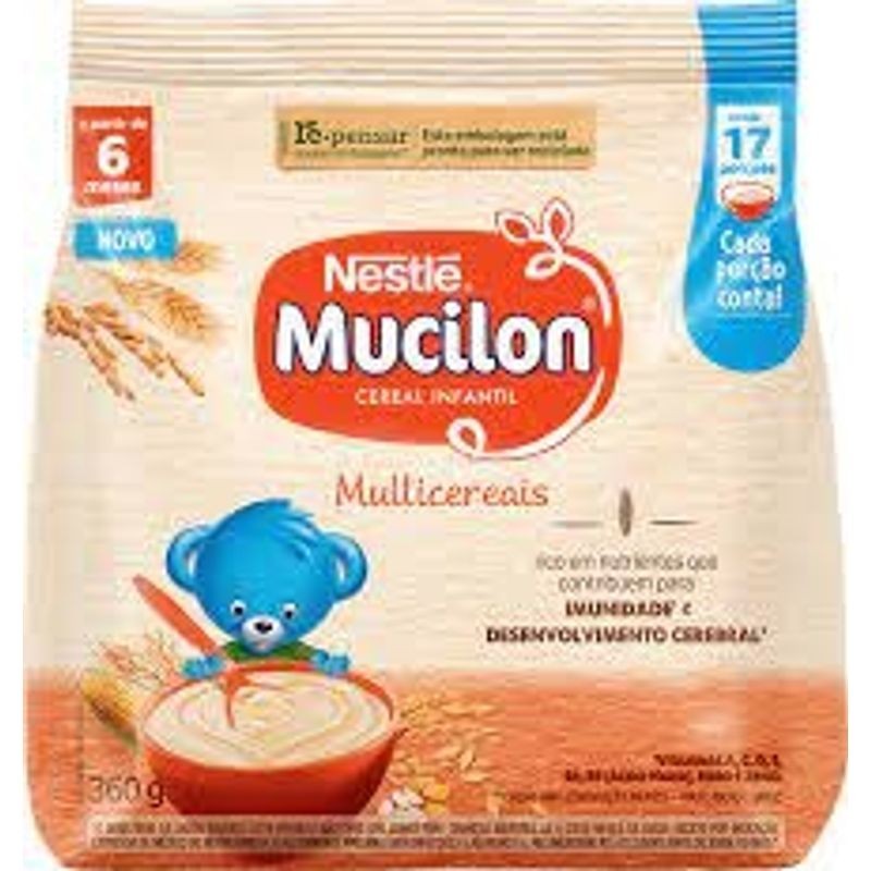 Mucilon Multicereais Sachet 360g
