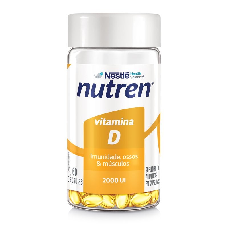 Suplemento Alimentar Nutren Vitamina D 2.000UI 60 Capsulas