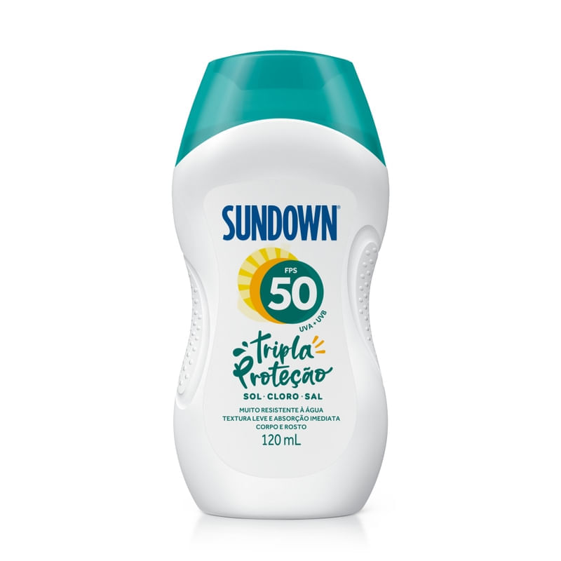 Protetor Solar Sundown Creme Fps50 120ml