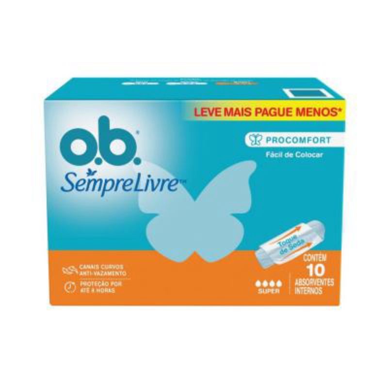 Absorvente OB 10 un Super