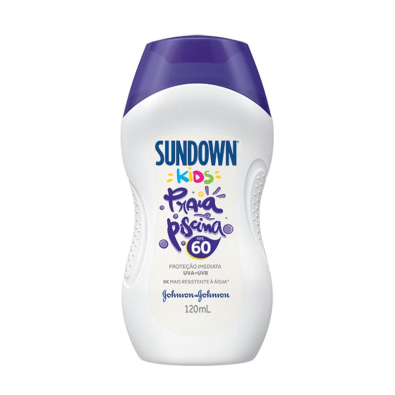 Protetor Solar Sundown Kids Fps60 120ml