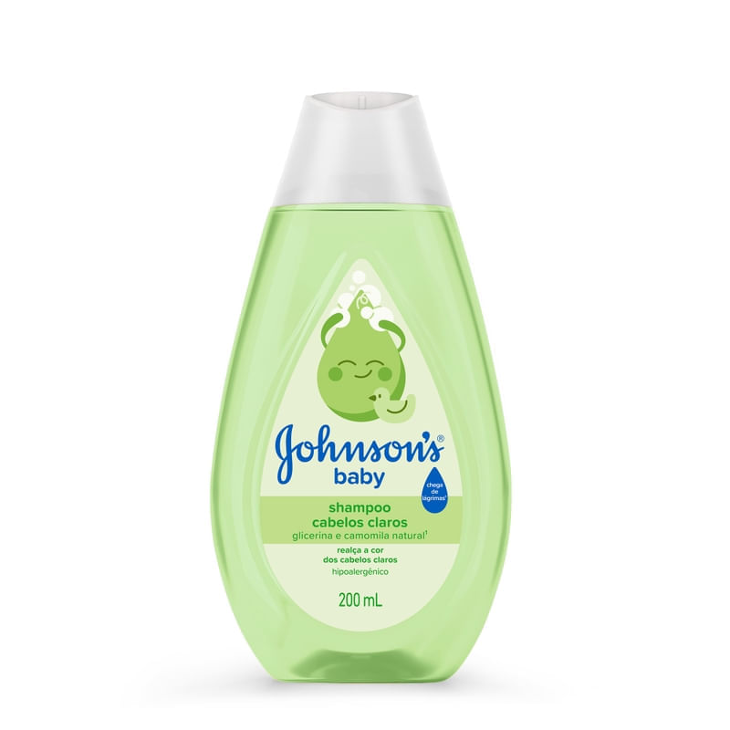 Shampoo J&J Baby Cabelos Claros 200ml