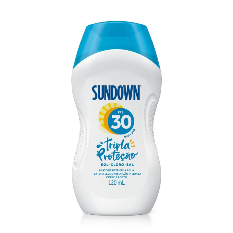 Protetor Solar Sundown Creme Fps30 120ml
