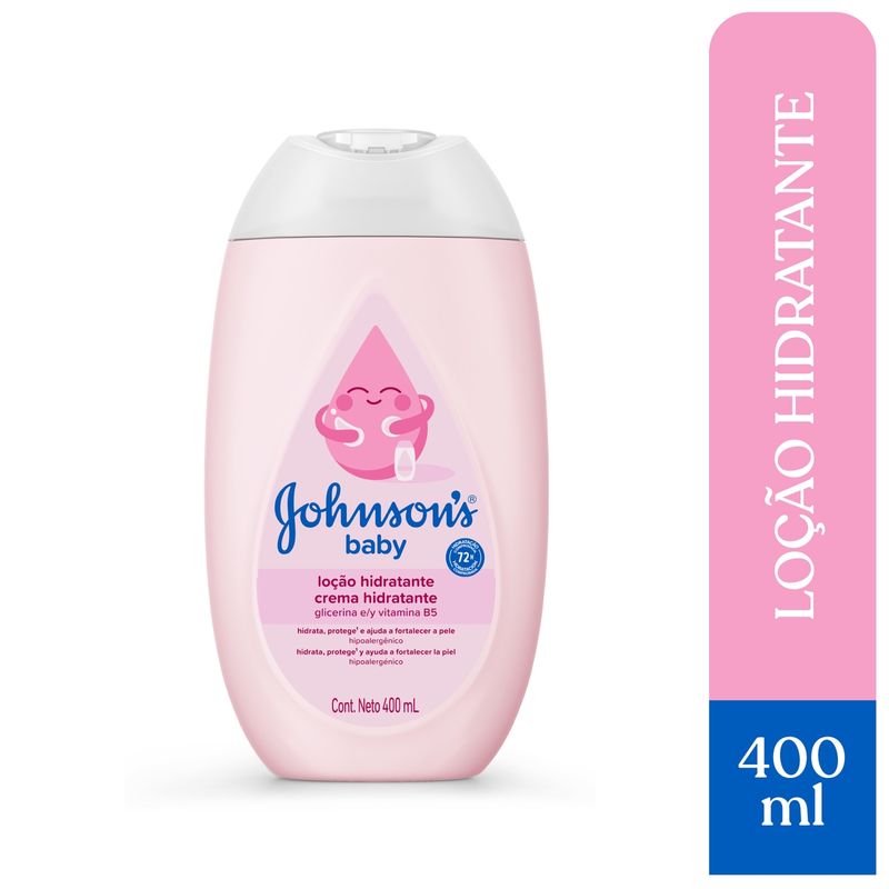 Locao J&J Baby Hidratante 400ml