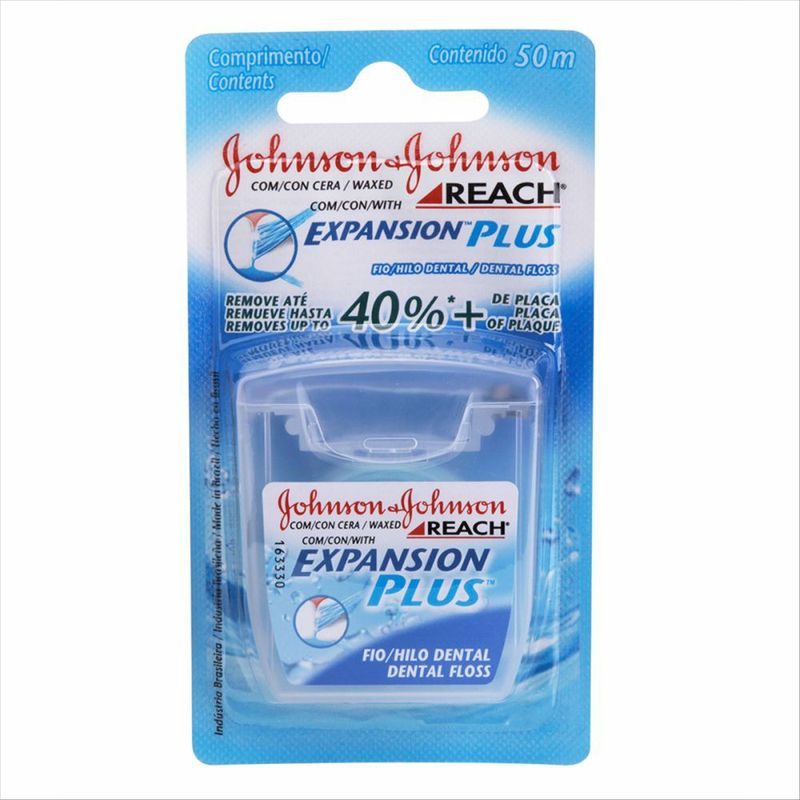 Fio Dental J&J Reach Com 50 Metros
