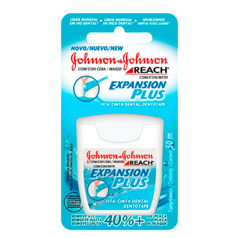 Fita Dental J&J Reach Com 50 Metros