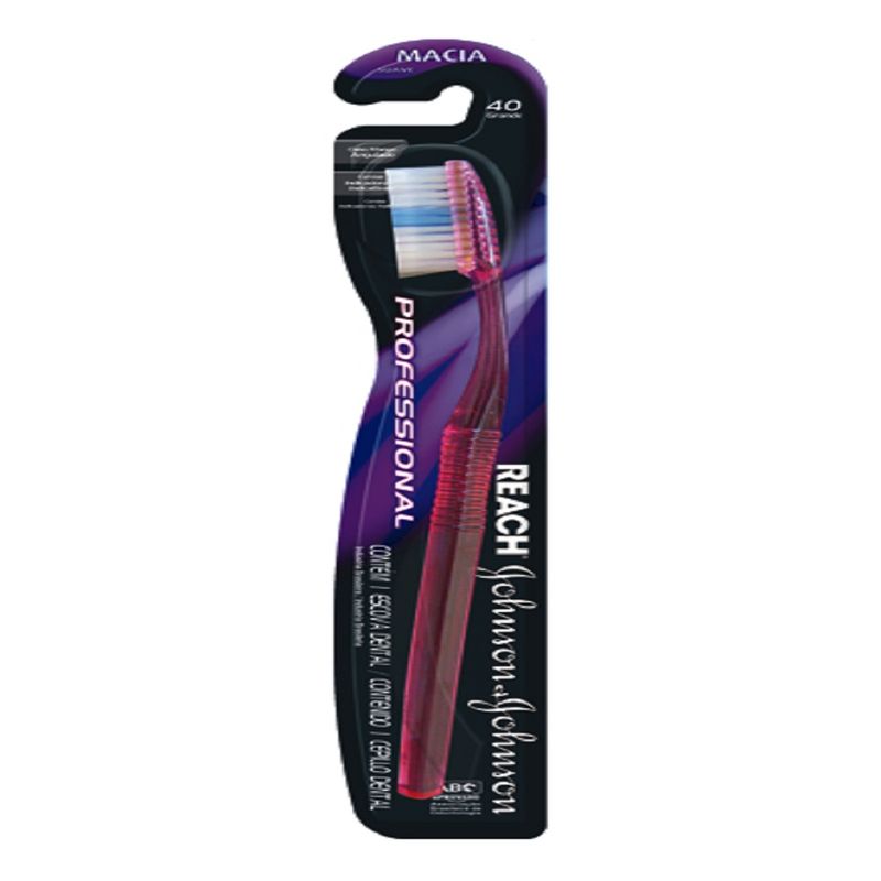 Escova Dental J&J Reach Ultra Clean Grande Maa
