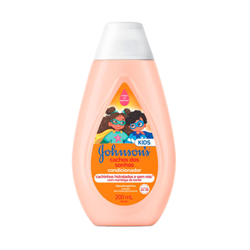 Condicionador Johnson's Baby Cabelos Cacheados 200ml