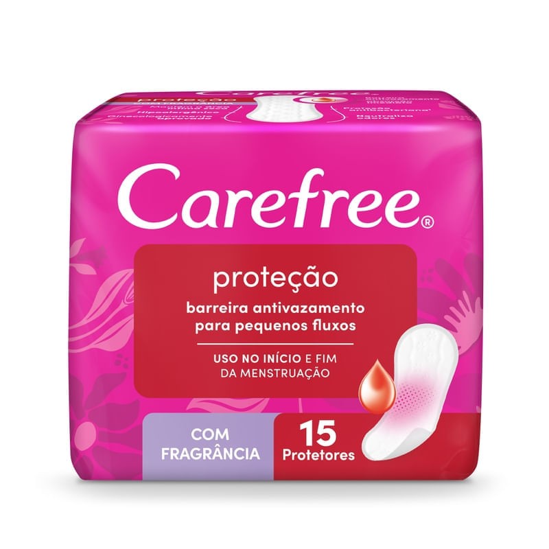 Protetor Diário Carefree Original 15 un