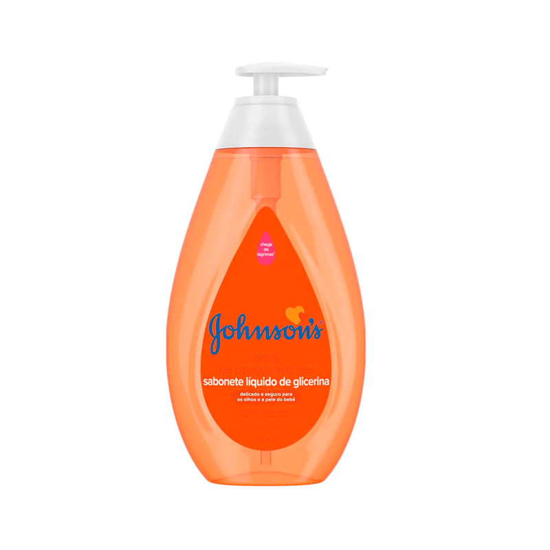 Sabonete Liquido De Glicerina Johnson's Baby Da Cabeca Aos Pes Com 750ml