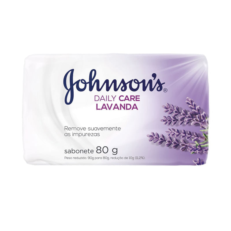 Sabonete J&J Lavanda 80g