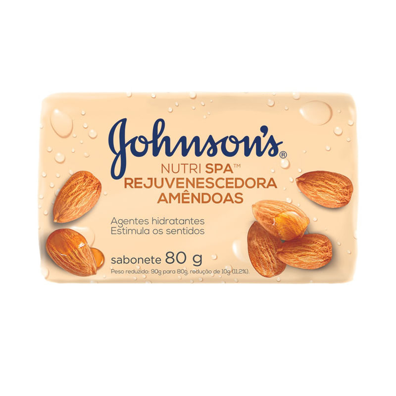 Sabonete J&J Amendoas 80g