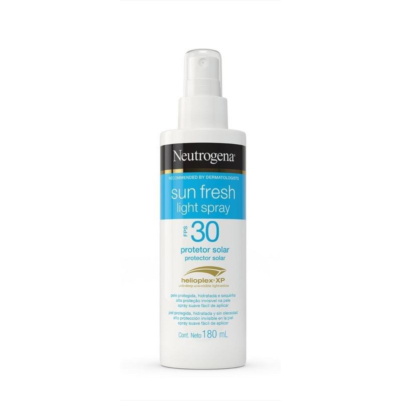 Protetor Solar Neutrogena Sun Fresh Spray Fps30 180ml