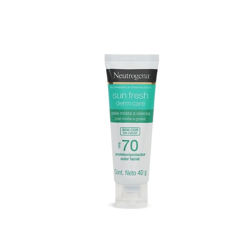 Protetor Solar Neutrogena Sun Fresh Facial Antioliosidade Fps70 40g