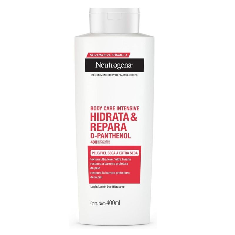 Neutrogena Locao Body Care Intensive Hidrata E Repara 400ml