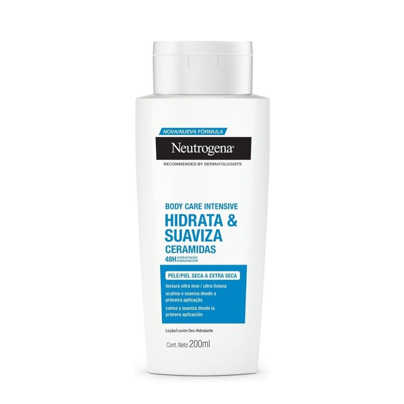 Neutrogena Locao Body Care Intensive Hidrata E Suaviza 200ml