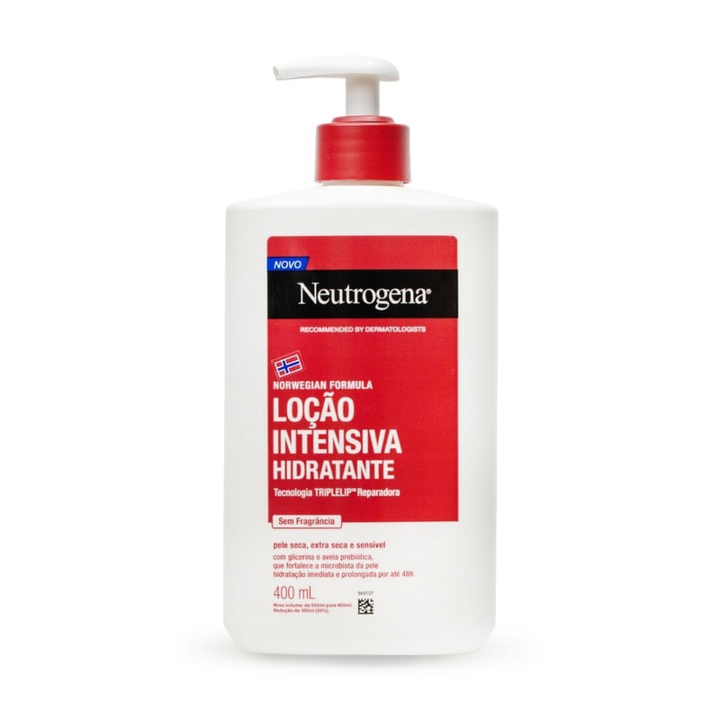 Neutrogena Norwegian Hidratante Corporal 400ml Sem Fragrancia
