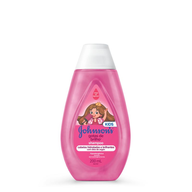 Shampoo J&J Baby Gotas De Brilho 200ml