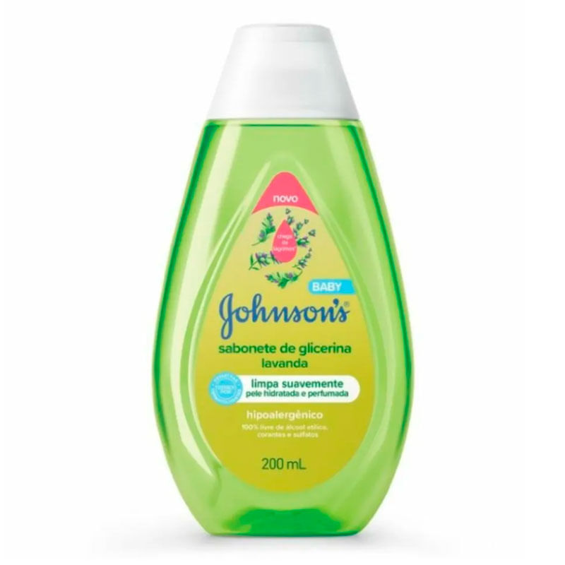 Sabonete Liquido Johnson's Baby Lavanda 200ml