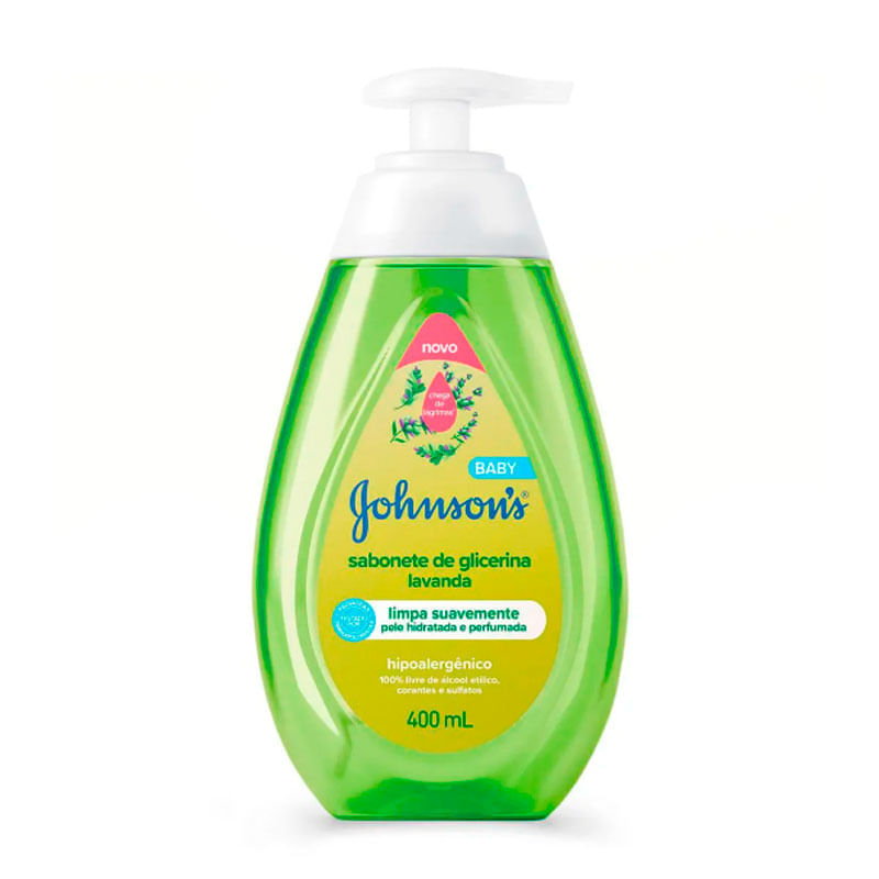 Sabonete Liquido Johnson's Baby Lavanda 400ml
