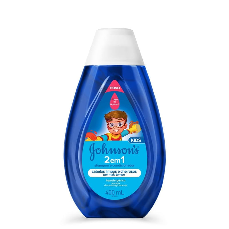 Shampoo E Condicionador Johnson's Kids 2 Em 1 400ml