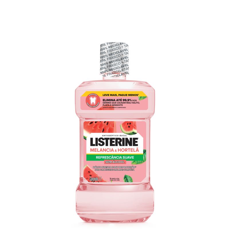 Listerine Melancia E Hortela 1l