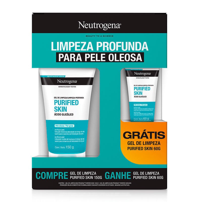 Neutrogena Gel Limpeza Profunda Pack 150+60g