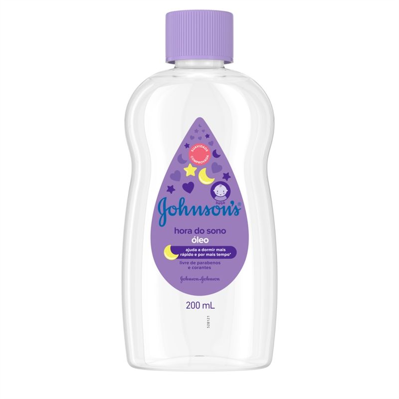 Oleo J&J Baby Hora Do Sono 200ml