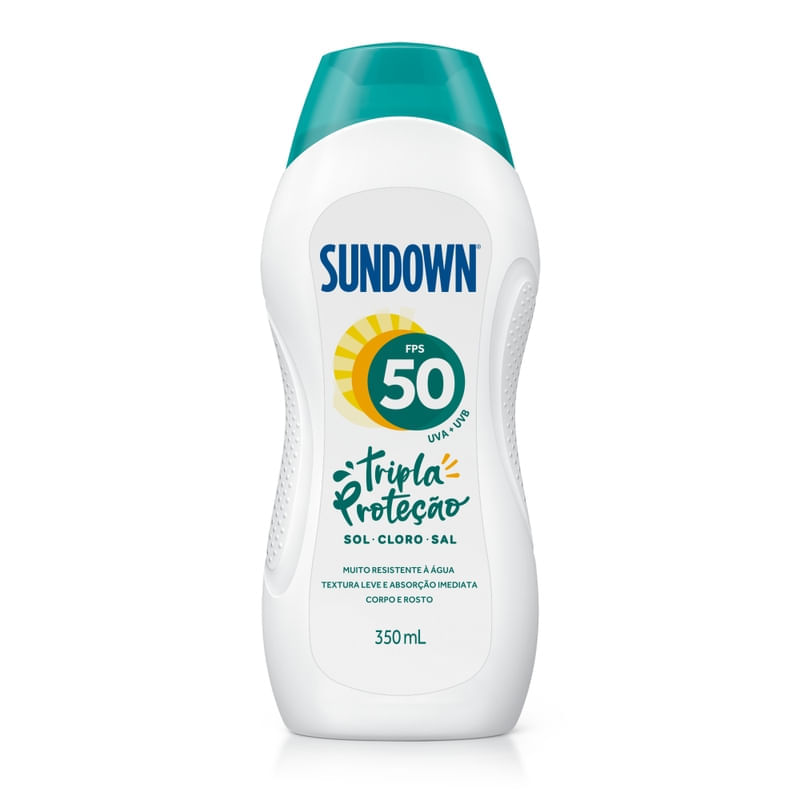 Protetor Solar Sundown Creme Fps50 350ml