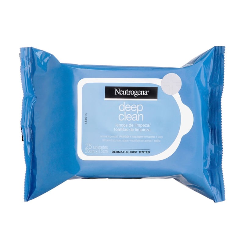 Neutrogena Lenco Facial Demaquilante c/25 Unidades