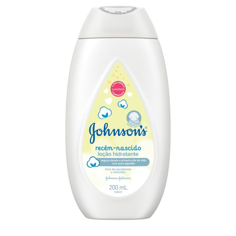 Locao J&J Baby Recem Nascido 200ml
