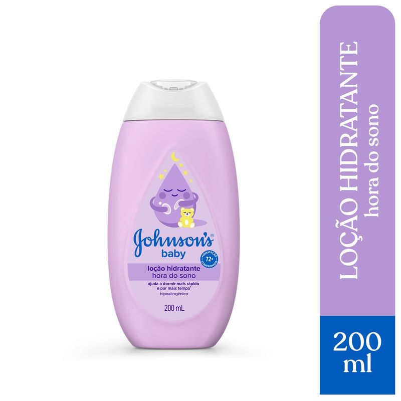 Locao J&J Baby Hora Do Sono 200ml