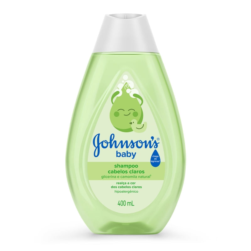 Shampoo J&J Baby Cabelos Claros 400ml